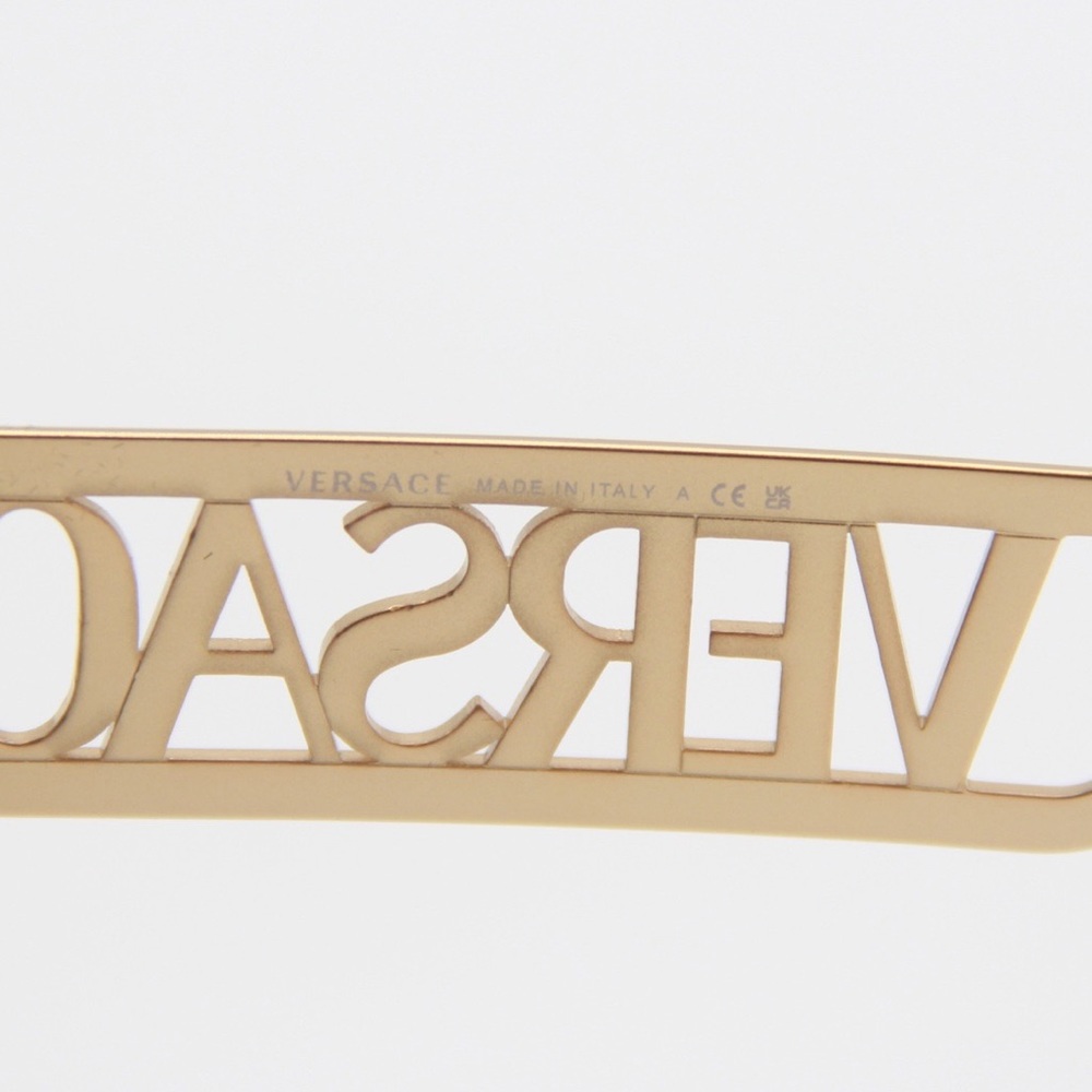 NEW VERSACE WOMEN’S SUNGLASSES VE4431 GB1/87 EYEWEAR VERSACE MOD 4431 BLACK - Picture 12 of 13